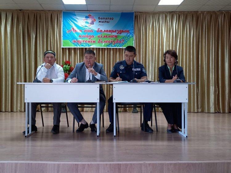 Кәмелетке толмағандар арасында құқық бұзушылық және жыныстық тиіспеушілікке қарсы